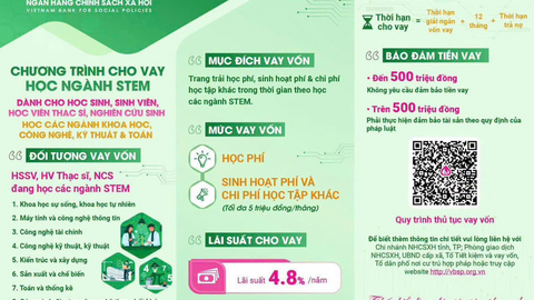 HÀNH TRANG VỮNG CHẮC – AN TÂM HỌC TẬP CÙNG NHCSXH